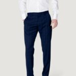 Pantaloni da completo Antony Morato BONNIE SLIM FIT GALLES PATTERN Blu marine - Foto 1