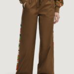 Pantaloni a palazzo Desigual PANT_PAISLEY_LACROIX Beige scuro - Foto 1