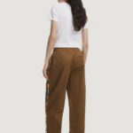 Pantaloni a palazzo Desigual PANT_PAISLEY_LACROIX Beige scuro - Foto 4