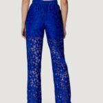 Pantaloni a palazzo Desigual PANT_LACELONG Blu - Foto 4