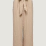 Pantaloni a palazzo Only Onlmarsa Solid Paperbag Wvn Noos Beige - Foto 1