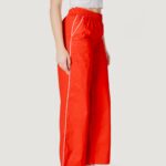 Pantaloni a palazzo Only Onlzora Mw Pull-Up Piping Pant Pnt Rosso - Foto 4