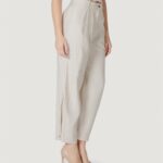 Pantaloni a palazzo Vila Clothes Vimulli H/W 7/8 Crema - Foto 3