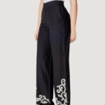 Pantaloni bootcut Vila Clothes Vipolene Hw Nero - Foto 2