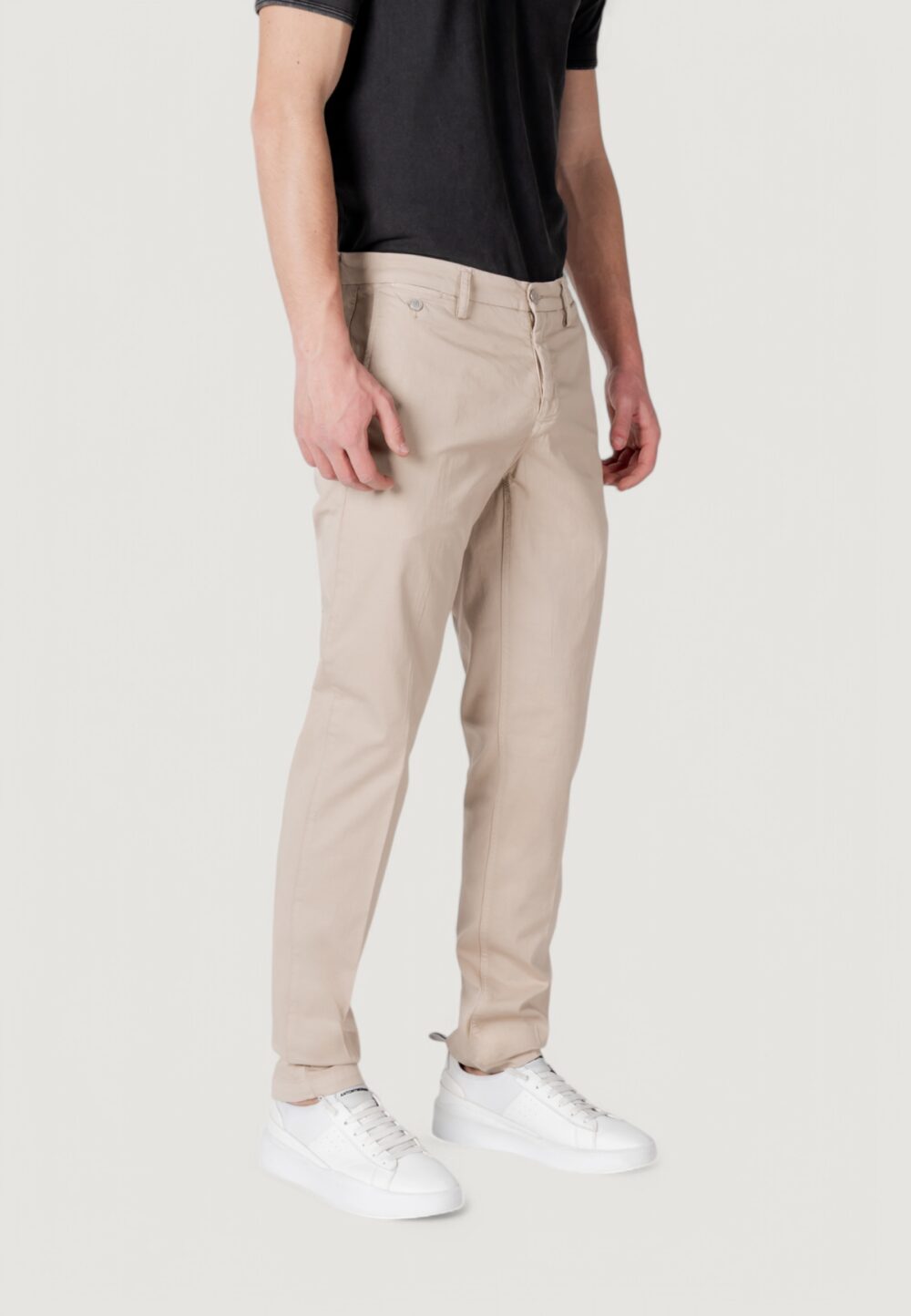 Pantaloni Replay  Beige chiaro - Foto 3