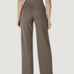 Pantaloni regular Street One Straight Leg L32 HW belt butto Terra - Fango - Foto 4