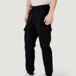 Pantaloni sportivi Antony Morato REGULAR FIT WITH LOGOED RUBBER FLAG Nero - Foto 2