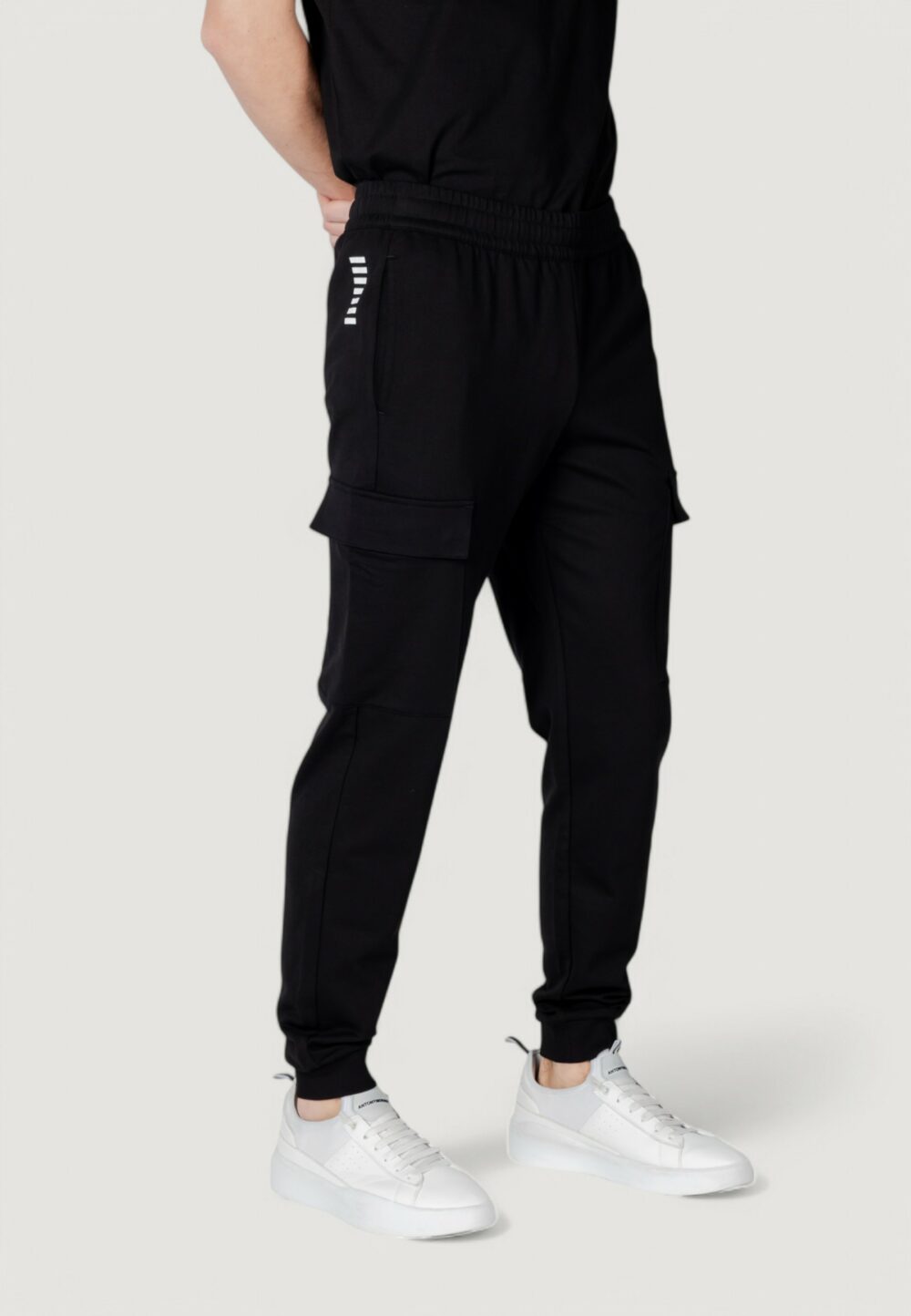 Pantaloni sportivi EA7  Nero - Foto 2