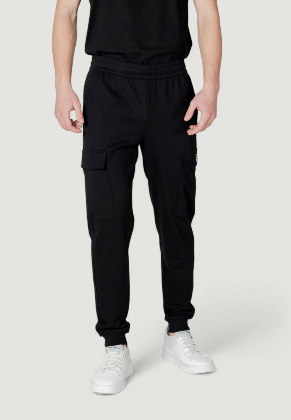 Pantaloni sportivi EA7  Nero - Foto 3