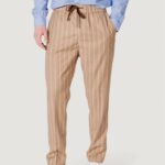 Pantaloni tapered Gianni Lupo  Beige - Foto 1