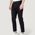 Pantaloni tapered Gianni Lupo  Nero - Foto 2