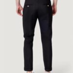 Pantaloni tapered Gianni Lupo  Nero - Foto 4