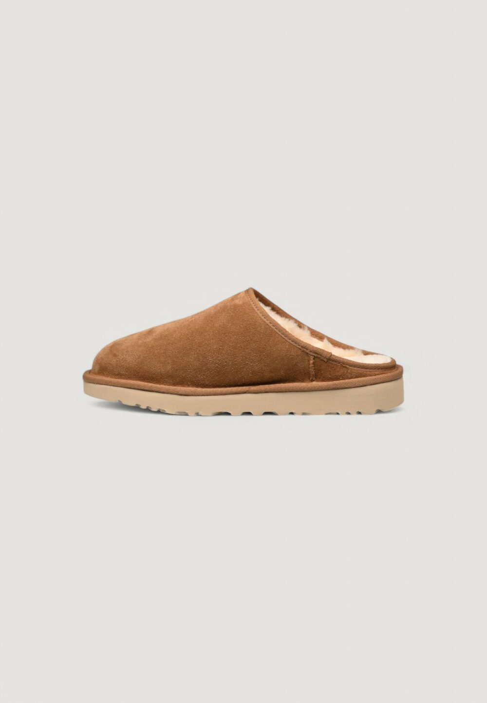 Pantofole UGG M CLASSIC SLIP-ON UNISEX Beige - Foto 5