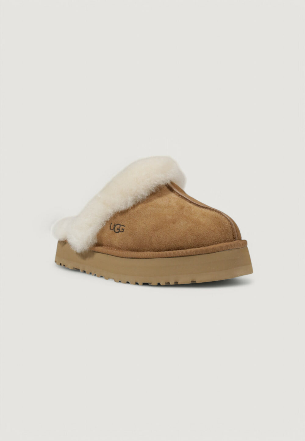 Pantofole UGG W DISQUETTE Beige - Foto 2