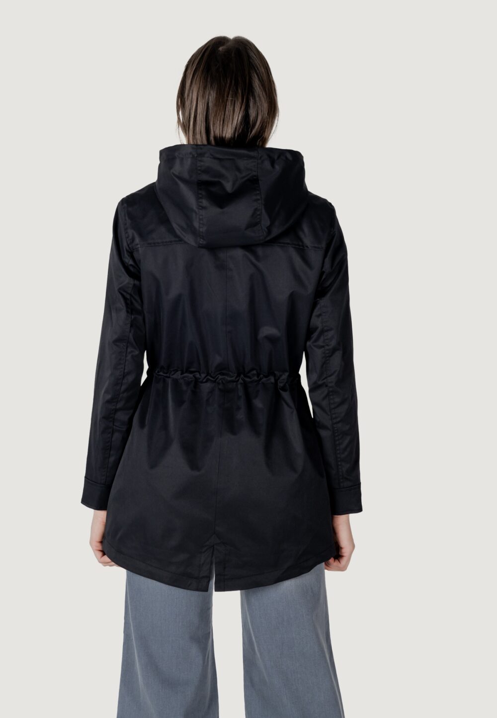 Parka Only ONLLOUISE PARKA CC LIFE OTW Nero - Foto 4