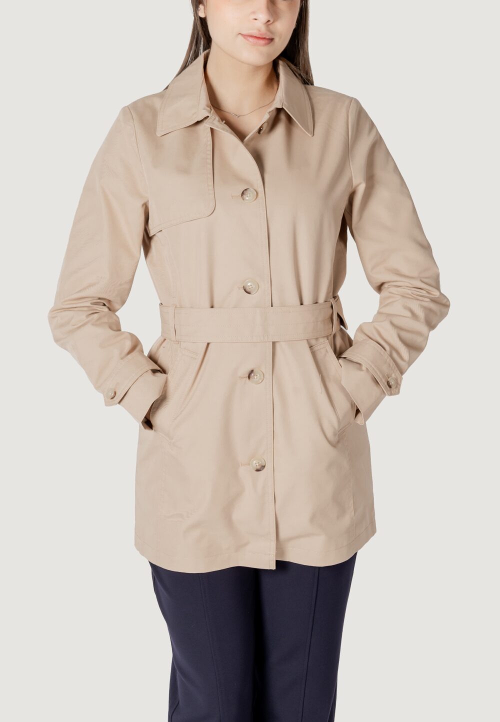 Parka Street One Mid Lenght Trenchcoat Beige - Foto 1