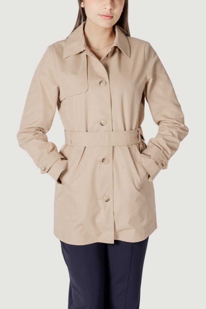 Parka Street One Mid Lenght Trenchcoat Beige