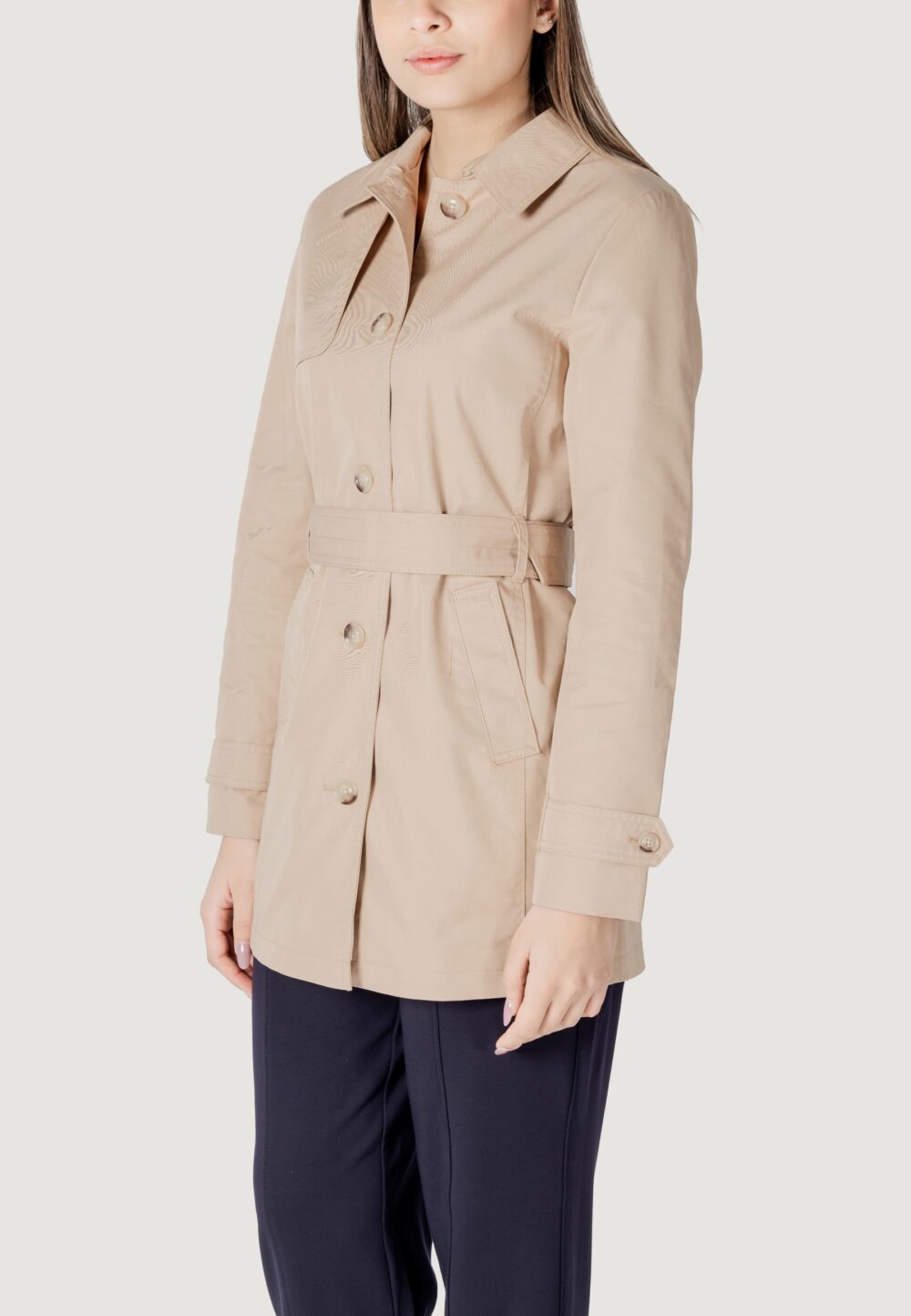 Parka Street One Mid Lenght Trenchcoat Beige - Foto 2