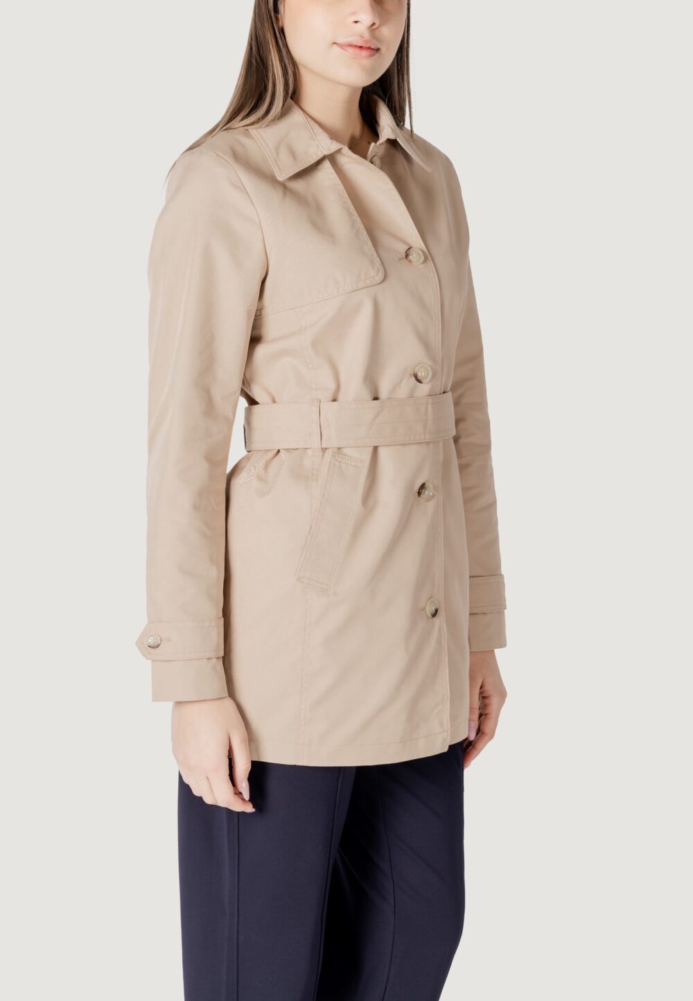 Parka Street One Mid Lenght Trenchcoat Beige - Foto 3