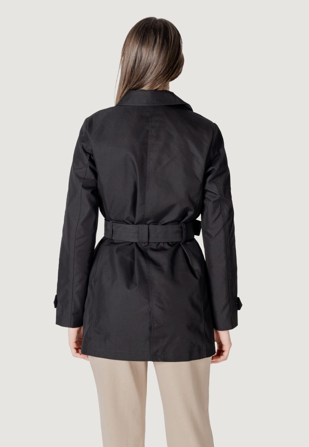 Parka Street One Mid Lenght Trenchcoat Nero - Foto 4