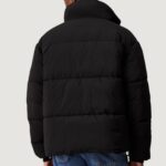 Piumino Calvin Klein Jeans CHENILLE PUFFER Nero - Foto 4