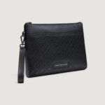 Pochette e beauty Tommy Hilfiger TH MONOGRAM POUCH Nero - Foto 3