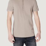 Polo manica corta Armani Exchange  Beige scuro - Foto 1