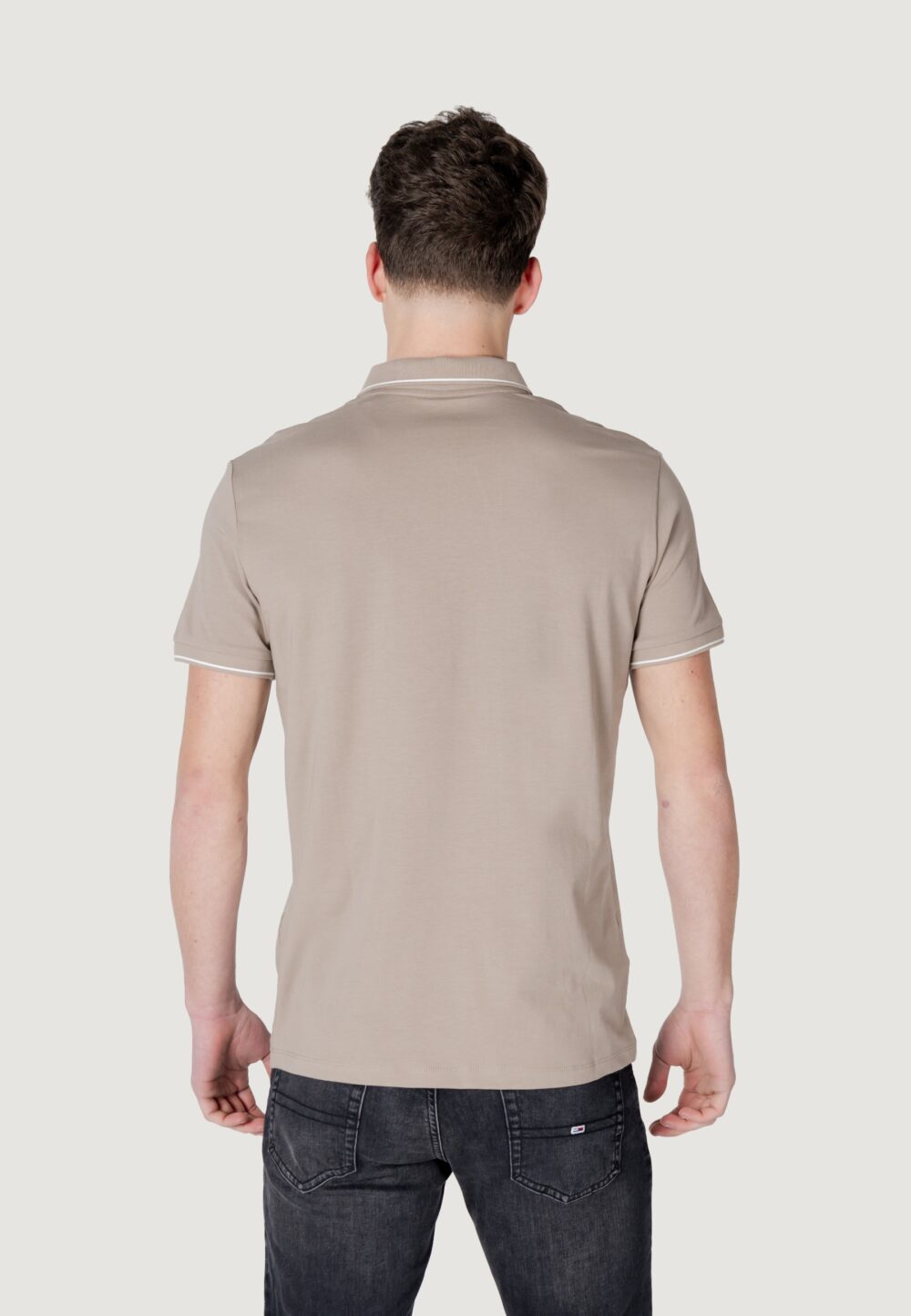 Polo manica corta Armani Exchange  Beige scuro - Foto 5