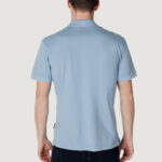 Polo manica corta Napapijri ELBAS JERSEY Azzurro - Celeste - Foto 4