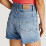 Shorts Tommy Hilfiger Jeans MOM BI0112 Denim chiaro - Foto 2