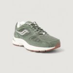 Sneakers Saucony GRID JAZZ 9 Verde Oliva - Foto 2