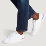 Sneakers Tommy Hilfiger CORE CORPORATE VULCANO Bianco - Foto 1