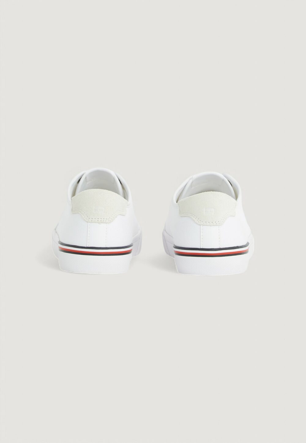 Sneakers Tommy Hilfiger CORE CORPORATE VULCANO Bianco - Foto 3