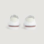 Sneakers Tommy Hilfiger CORE CORPORATE VULCANO Bianco - Foto 3