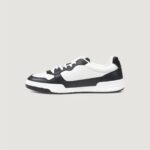 Sneakers Tommy Hilfiger Jeans TMJ CUPSOLE LEATHER ESS Bianco - Nero - Foto 3