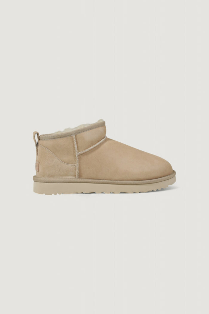 Stivali Ugg CLASSIC ULTRA MINI Beige chiaro