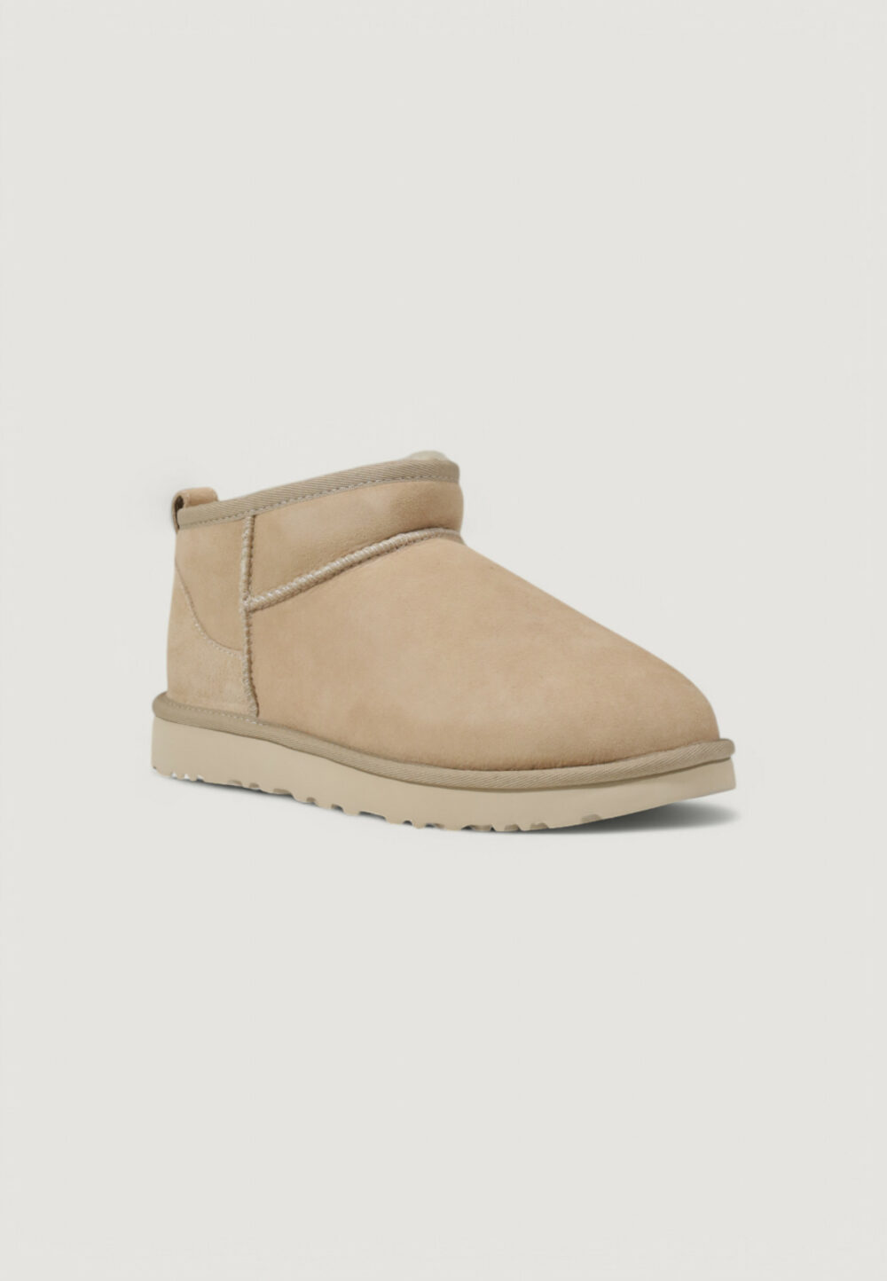 Stivali UGG CLASSIC ULTRA MINI Beige chiaro - Foto 2