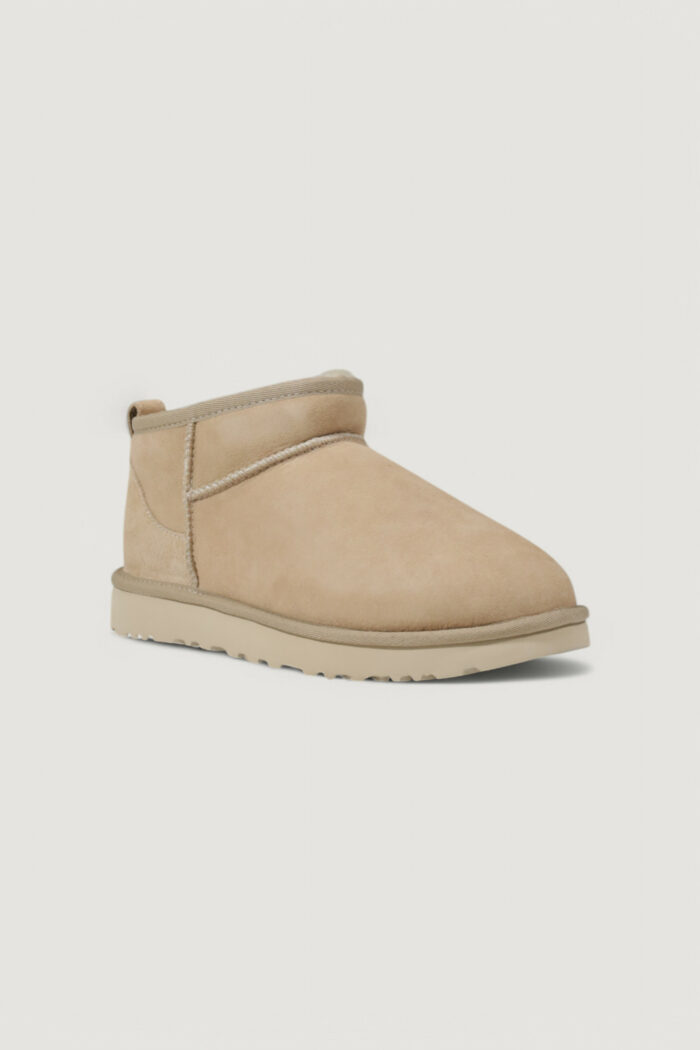 Stivali Ugg CLASSIC ULTRA MINI Beige chiaro