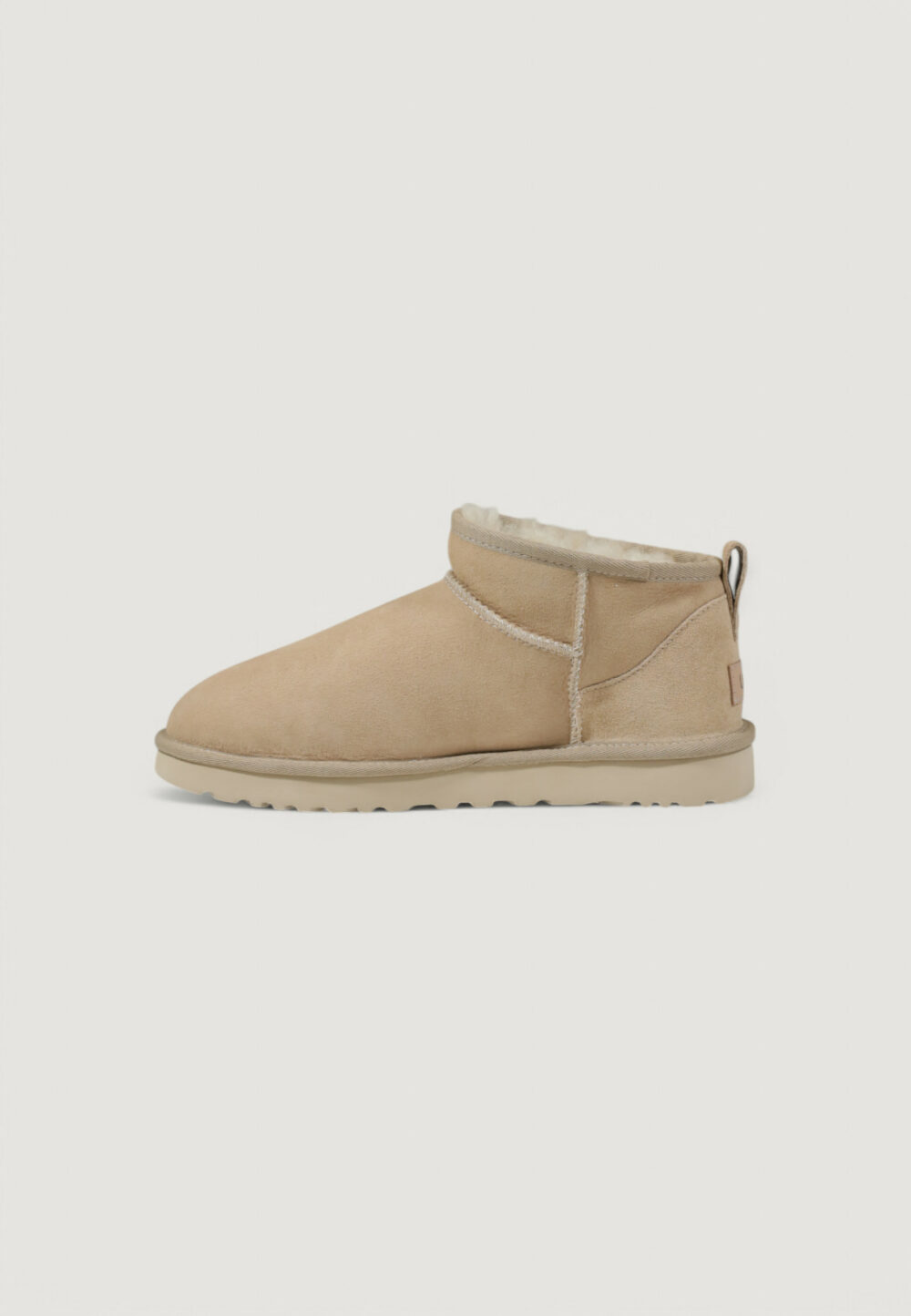 Stivali UGG CLASSIC ULTRA MINI Beige chiaro - Foto 3