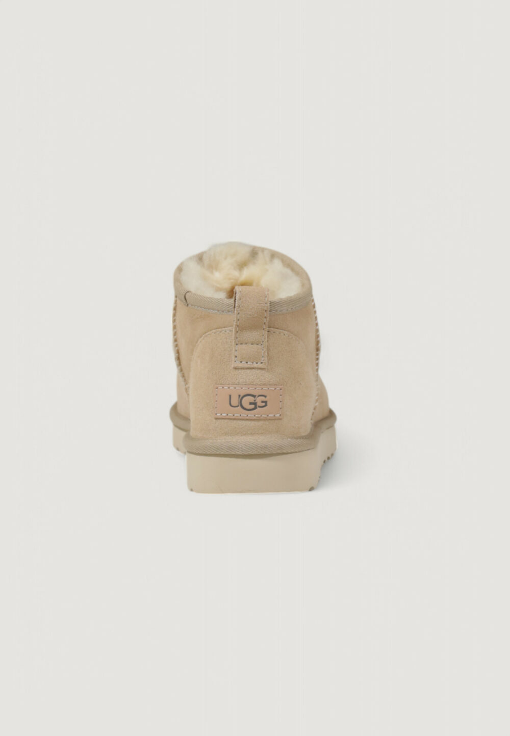 Stivali UGG CLASSIC ULTRA MINI Beige chiaro - Foto 4