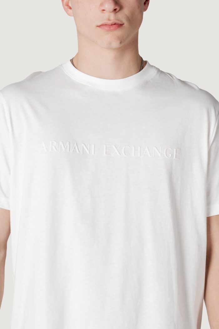 T-shirt Armani Exchange  Bianco