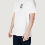 T-shirt Armani Exchange  Bianco - Foto 4