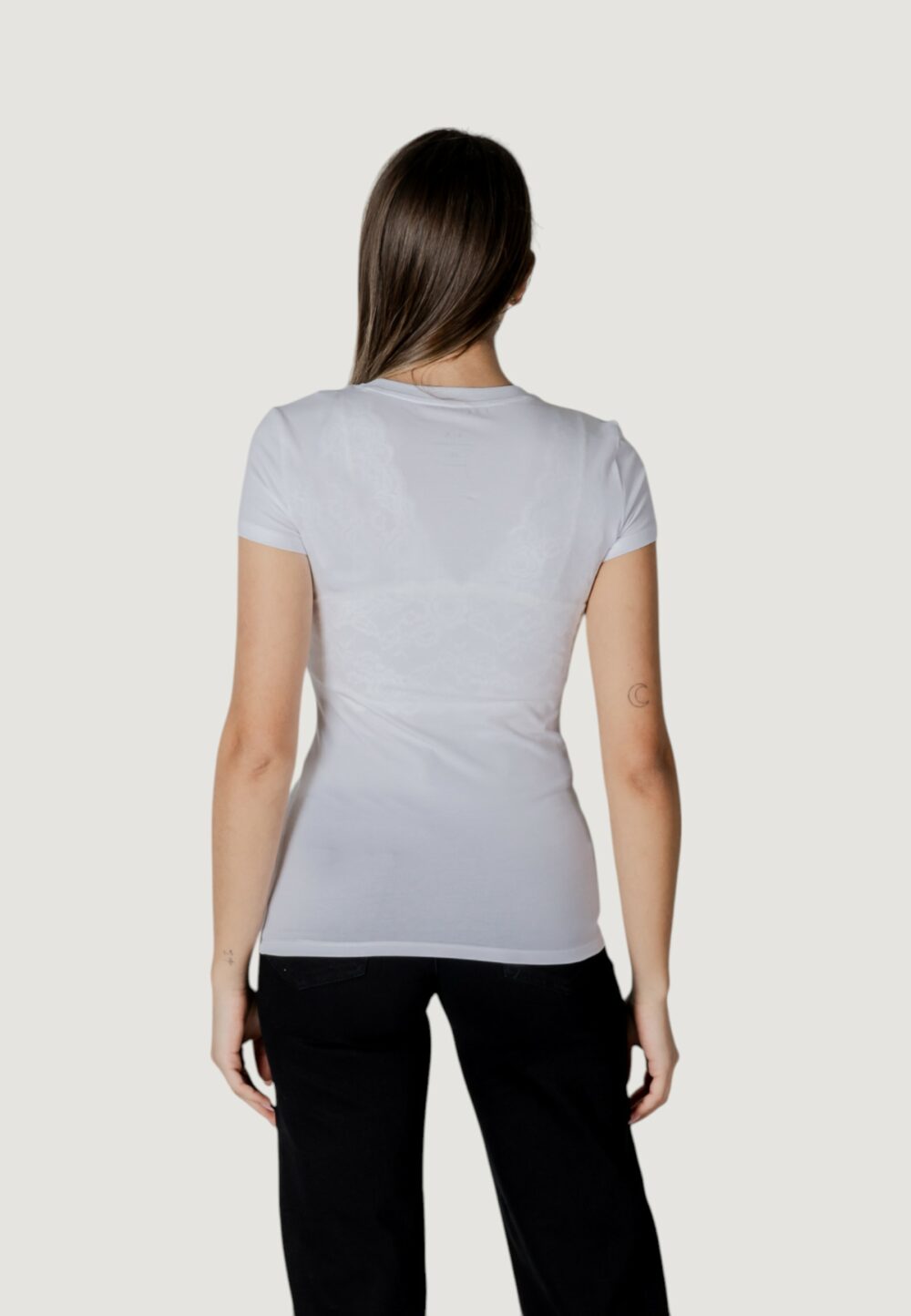 T-shirt Armani Exchange  Bianco - Foto 2