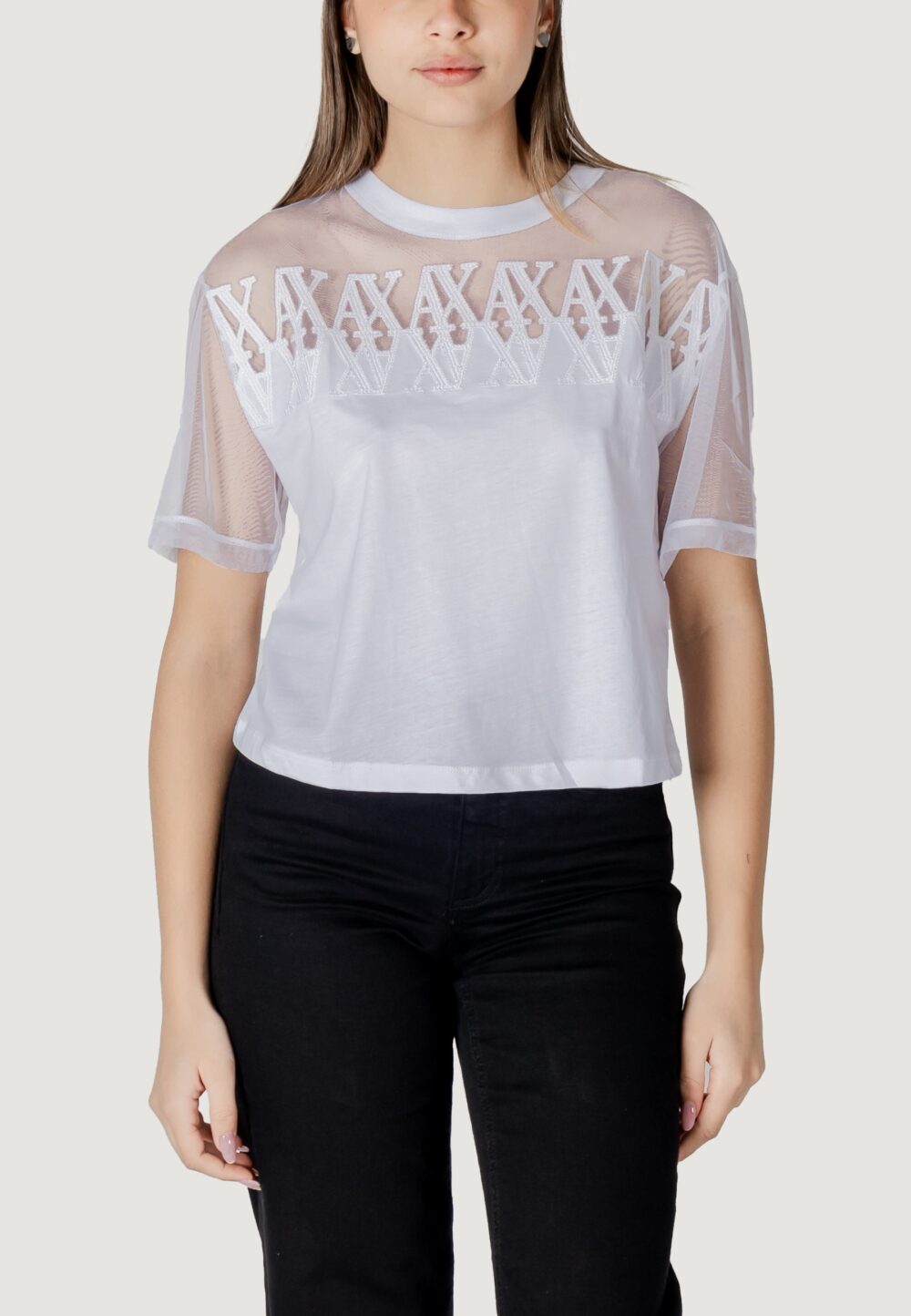 T-shirt Armani Exchange  Bianco - Foto 1