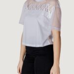 T-shirt Armani Exchange  Bianco - Foto 3