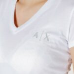 T-shirt Armani Exchange  Bianco - Foto 2