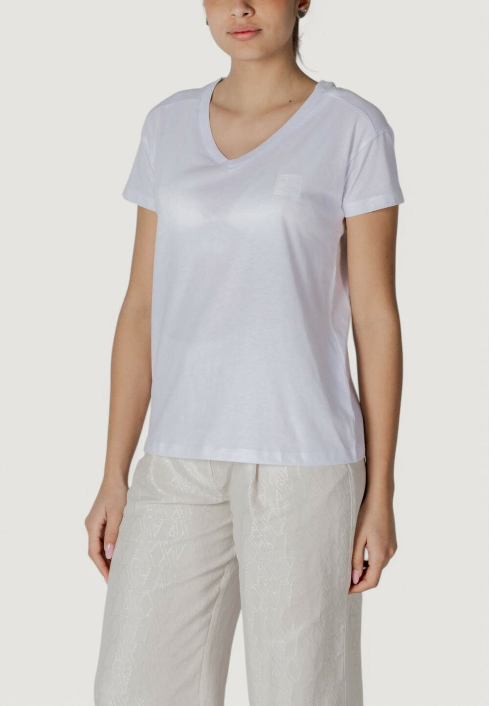 T-shirt Armani Exchange  Bianco - Foto 2