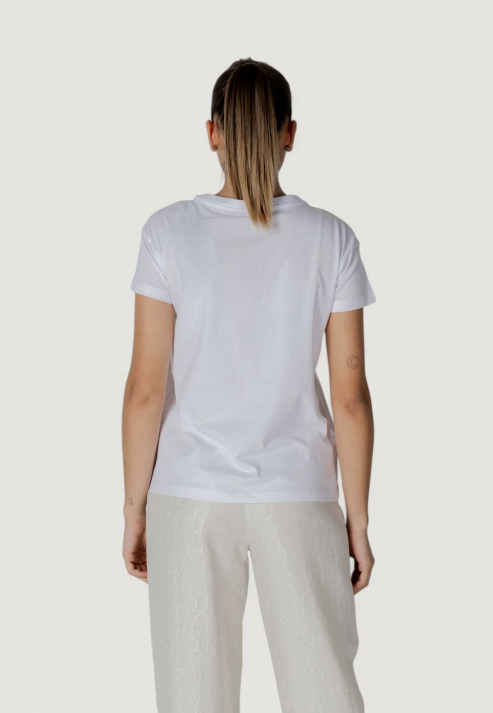 T-shirt Armani Exchange  Bianco - Foto 5