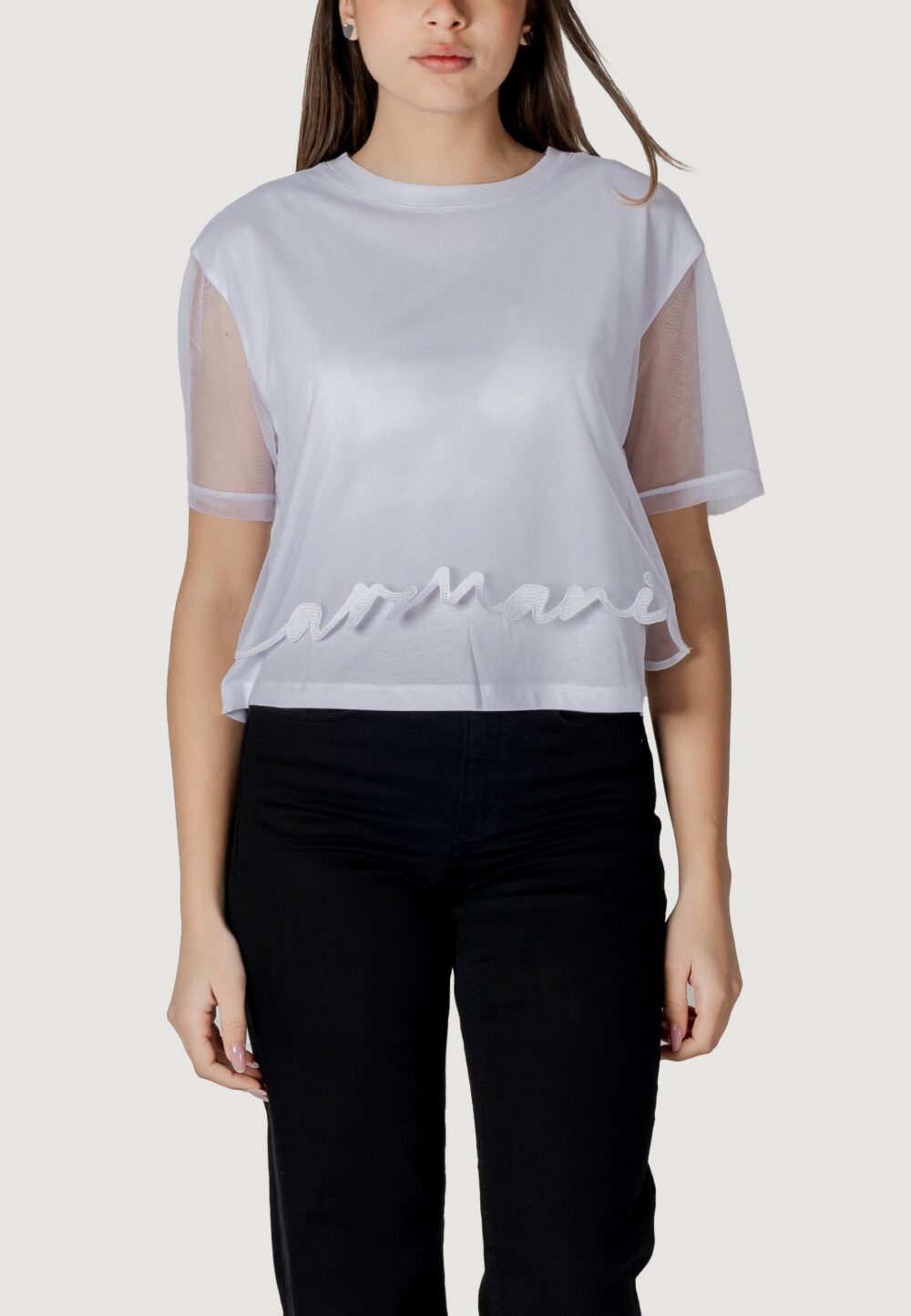 T-shirt Armani Exchange  Bianco - Foto 1