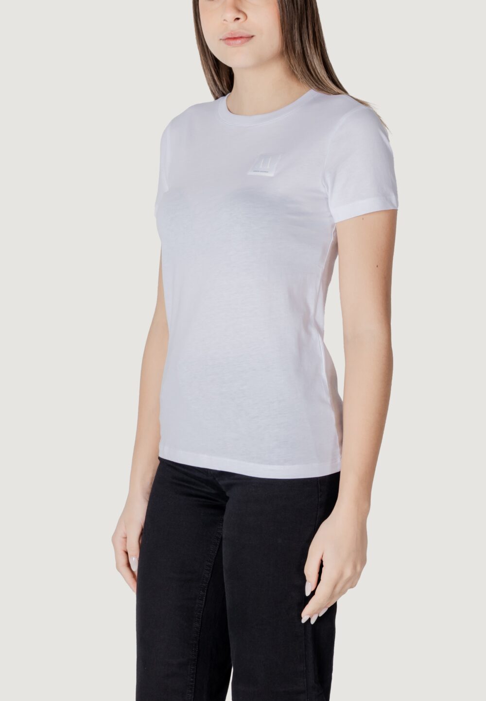 T-shirt Armani Exchange  Bianco - Foto 4